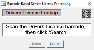 Driver's License Lookup